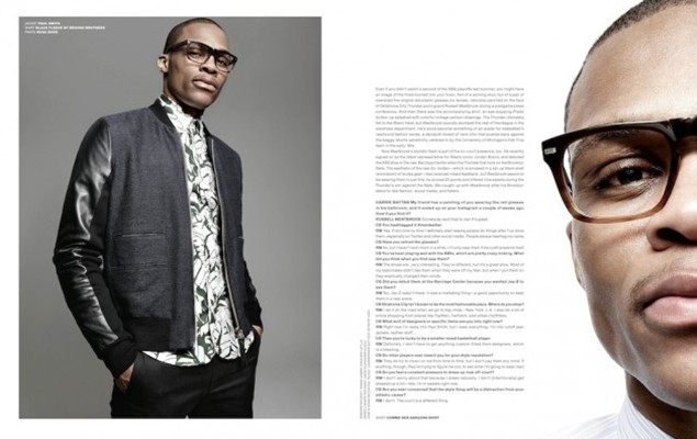 Russell Westbrook 入鏡VMAN Magazine「The Next Gen Issue」