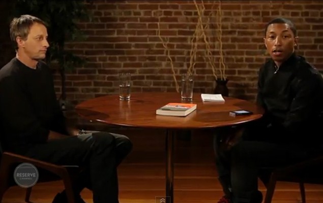 Pharrell Williams Talk Show：ARTST TLK 訪談Tony Hawk影片釋出