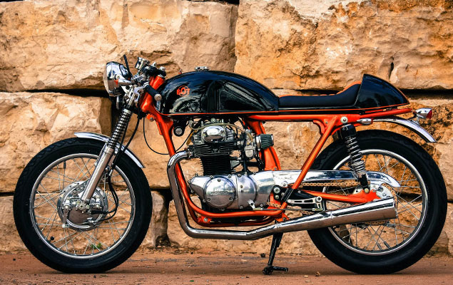 1970 Honda CB350 Cafe Racer By BOT