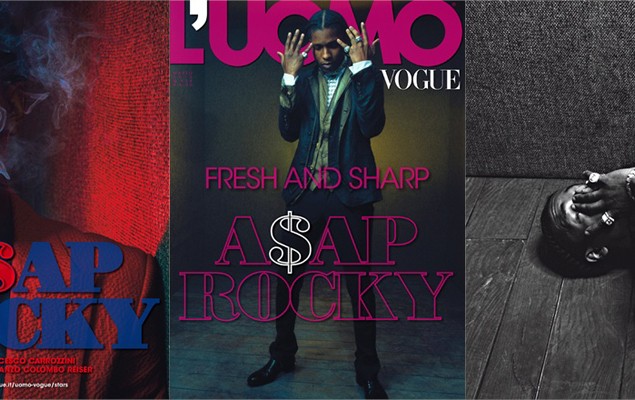 L’UOMO VOGUE 三月號 feat. A$AP Rocky 完整時裝大片一覽
