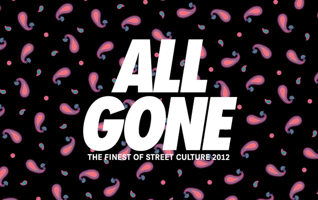 《ALL GONE 2012》 潮流年鑑贈送活動展開