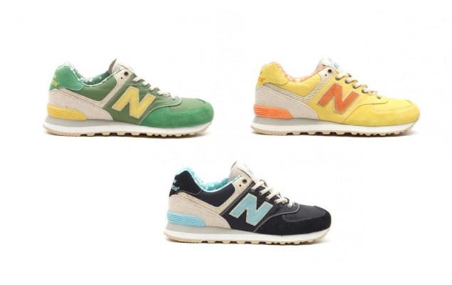 New Balance ML574 推出 Floral Hemp 配色