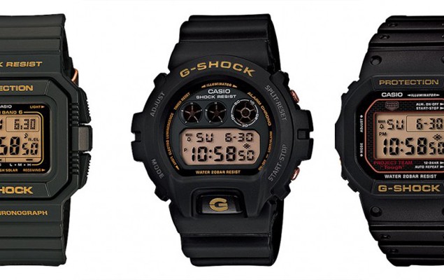 G-Shock “Resist Black” 組合錶款