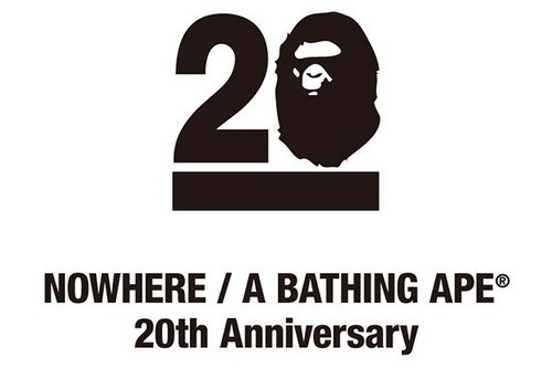 NOWHERE / A Bathing Ape 20周年紀念 企劃始動