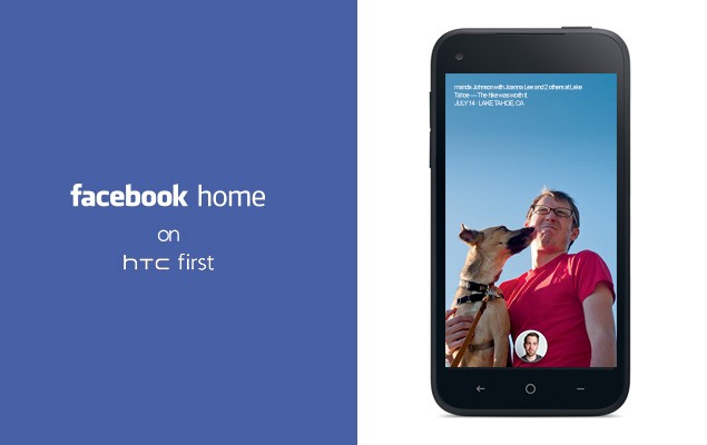 Facebook home android 系統軟件發佈 HTC first 預設載入 （內附影片）