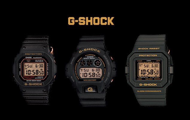 Casio G-Shock 30 週年 黑金系列錶款