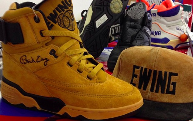 Ewing Athletics “1991 Vintage OG Mustard Suede 33 HI” 鞋款登場