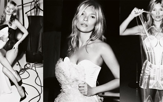 Vogue feat. Kate Moss by Mario Testino 性感展露
