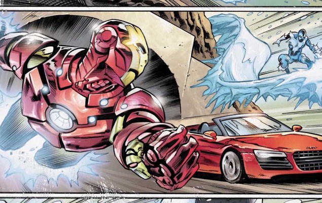 鋼鐵人的命運由你決定 Audi X Marvel Comic