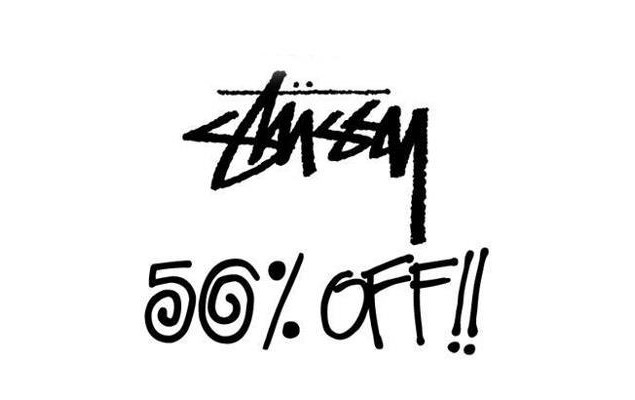 Stussy 香港 50% 折扣店內優惠