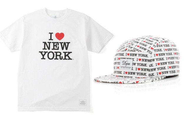 DQM “I Love NY” 帽款與短 Tee