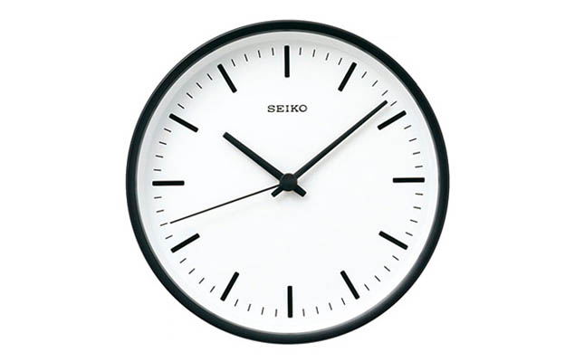 Naoto Fukasawa X SEIKO 打造極簡掛鐘”Standard Wall Clock”