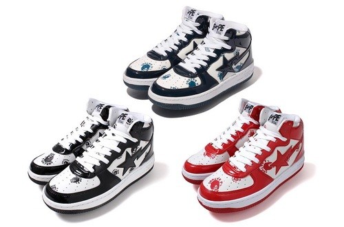 A Bathing Ape 2013春/夏 COLLEGE PRINT BAPE STA MID 新作登場