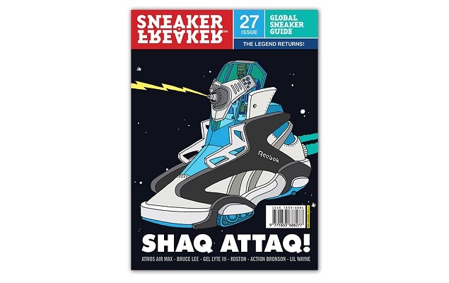 Sneaker Freaker 第27期 Shaq Attaq 封面 先行預覽