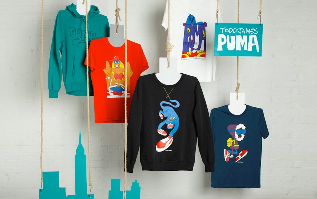 Todd James x PUMA 2013 秋/冬聯名短 Tee