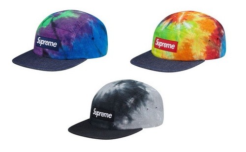 Supreme 2013春/夏 Tie-Dye Camp Caps 新作登場
