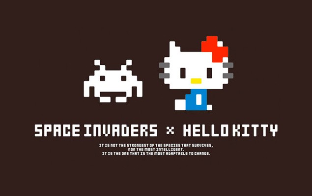 Hello Kitty x Space Invader 數碼新奇聯名