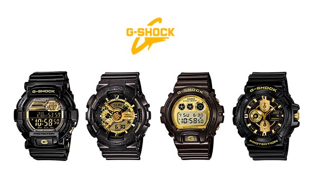G-Shock 2013 Garish Gold 亮金系列錶款