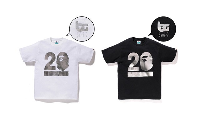 Nowhere/A BATHING APE 20週年展覽日本京都會場限定Tee