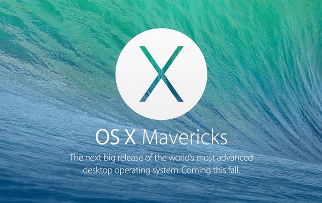 Apple 最新桌上系統 OS X Mavericks 正式發表