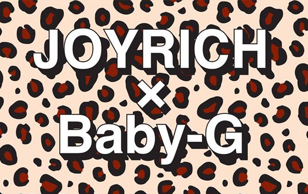 JOYRICH x BABY-G 首次合作 華麗登場