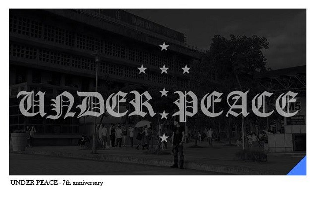 UNDER PEACE 七週年限定商品發售訊息