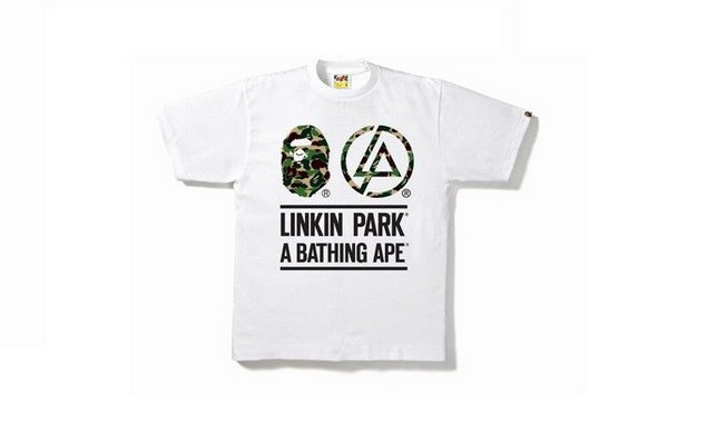 LINKIN PARK × A BATHING APE 聯名限定短Tee