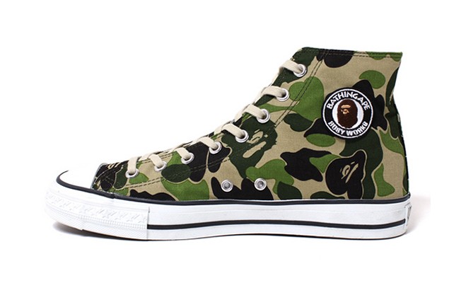 A Bathing Ape ”ABC CANVAS APE STA HI” 鞋款