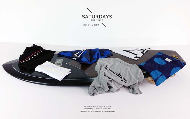 Saturdays Surf NYC 2013 夏季新品抵台販售消息