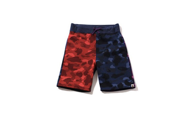 A Bathing Ape Crazy Color 迷彩短褲