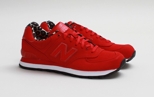 new balance wl574spr 豹纹鞋款 高调释出