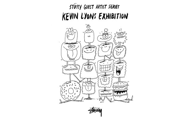 Stussy Guest Artist Series “KEVIN LYONS” 藝術家聯名系列發表