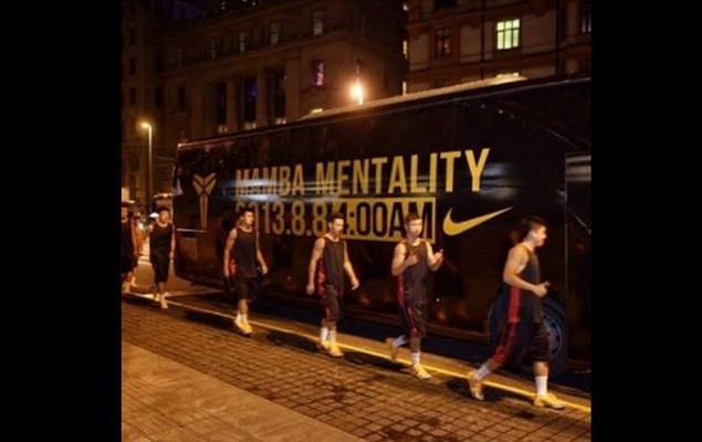 Kobe Bryant以教練身分現身Nike 中國地區廣告