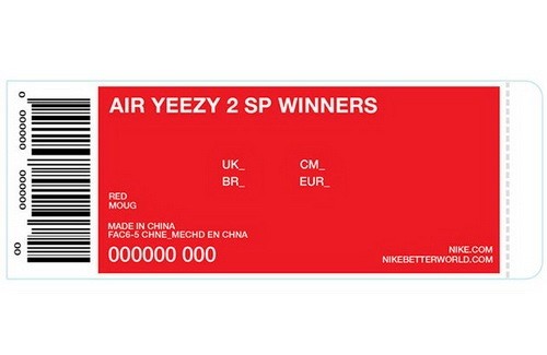 Kanye West 宣告 24位 Air Yeezy 2 Red得主