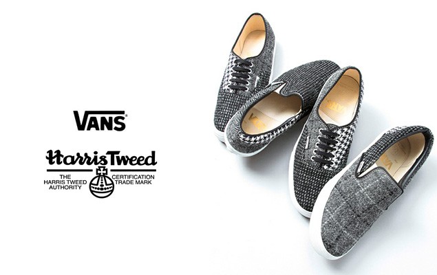 VANS X Harris Tweed BEAUTY & YOUTH 限量聯名鞋款