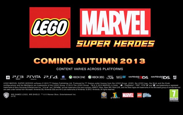 LEGO Marvel Super Heroes官方遊戲預告釋出