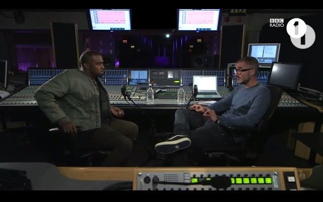 Kanye West 接受 BBC Radio 1 的 Zane Lowe 訪問－視頻 Part1