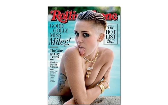 Miley Cyrus 登上《滾石》十月號雜誌封面