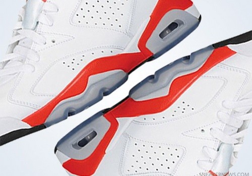 Air Jordan VI White Infrared 2014 復刻月份宣告