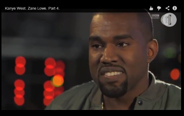 Kanye West 接受 BBC Radio 1 的 Zane Lowe 訪問－Part.4 最後視頻