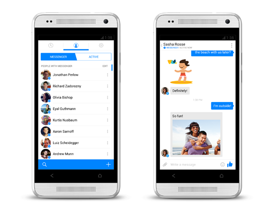 Facebook Messenger 傳將改版 未來可利用手機號碼通訊聯繫