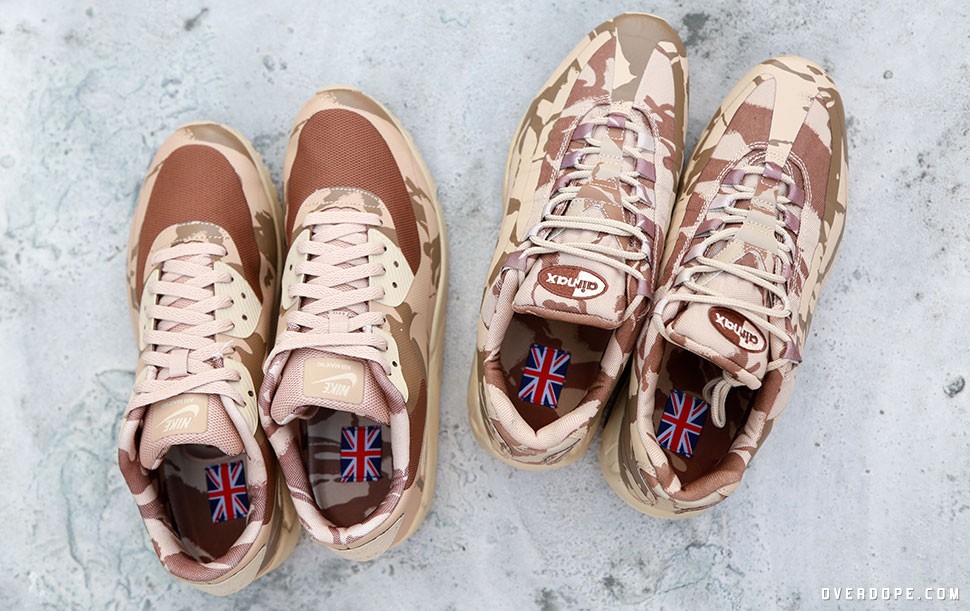OVERDOPE開箱：Nike Air Max Camo Collection “UK” SP系列鞋款