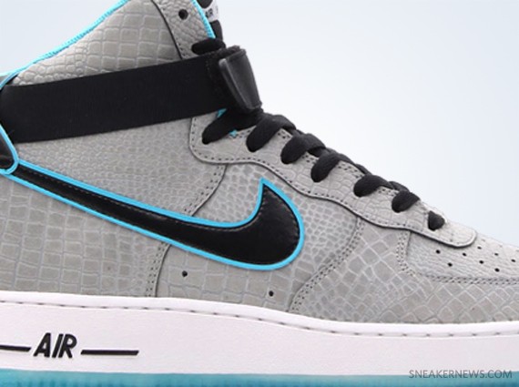 Nike Air Force 1 High Reflective Silver Croc 新作發表