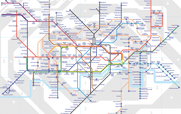 倫敦地鐵圖 藏有著 22 種可愛動物 ?!