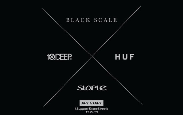 Staple x HUF x Black Scale x 10.DEEP “Art Start” 聯名預告展開