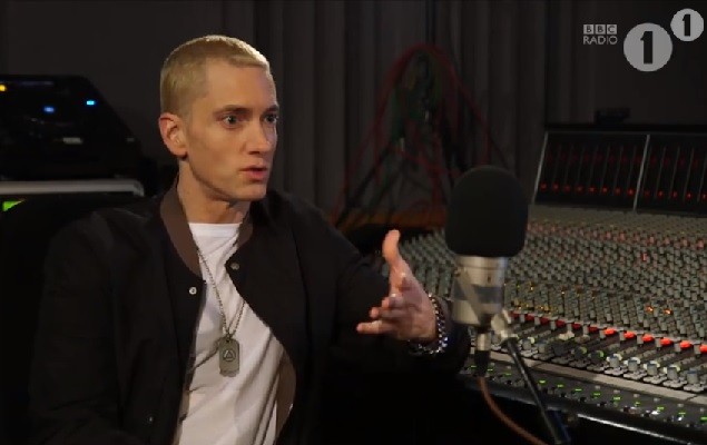 Eminem 接受 BBC Radio 1 的 Zane Lowe 訪問 Part 1