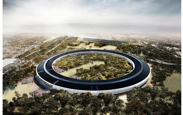 Apple 未來新總部 “Spaceship” 設計概念圖