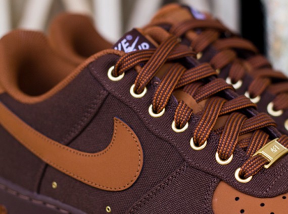 Nike Air Force 1 Low “Brown Canvas” 新作公開