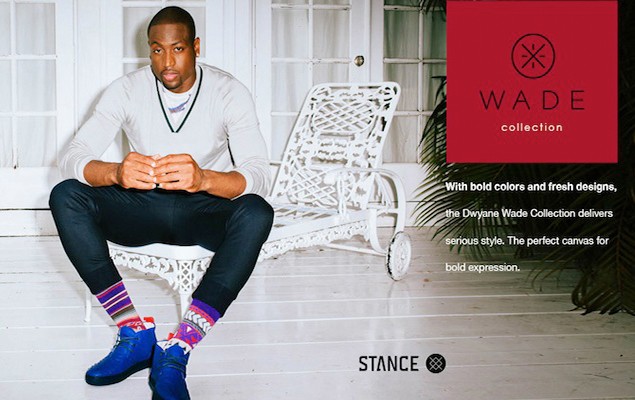 Dwyane Wade x Stance 聯名襪款系列發佈