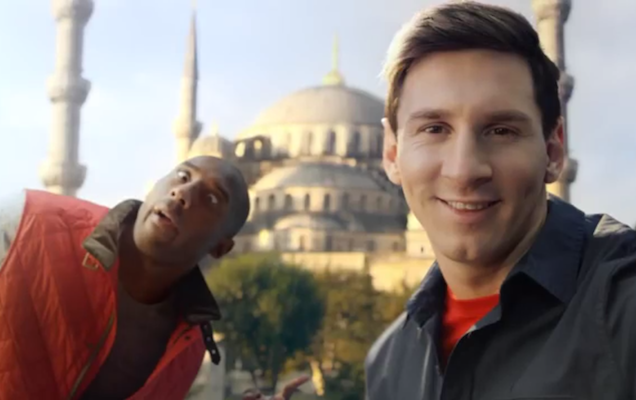 Kobe vs. Messi：”Selfie” 自拍大戰